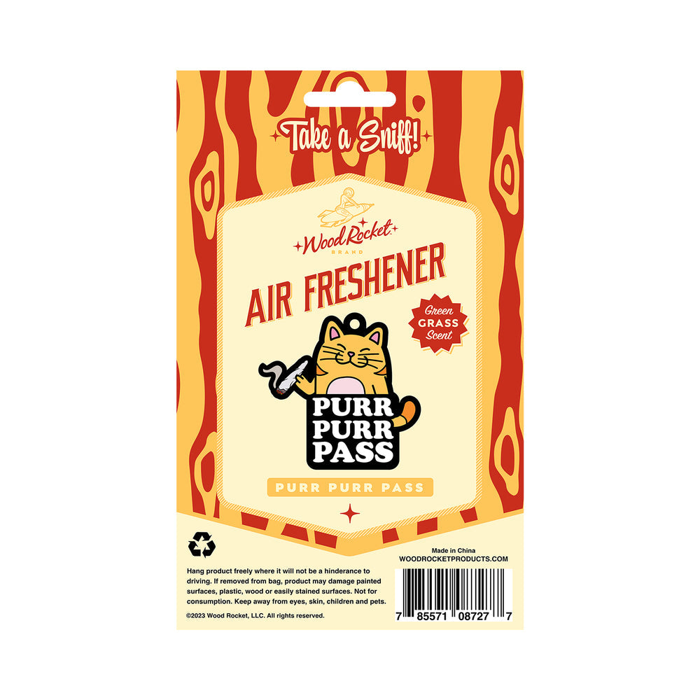 Wood Rocket Air Freshener Purr Purr Pass - Headshop.com