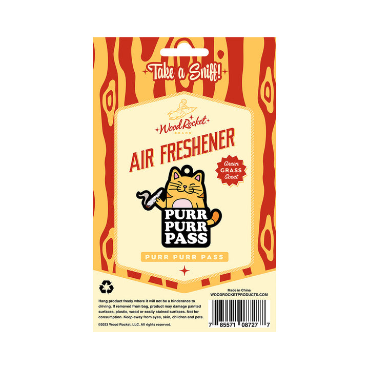 Wood Rocket Air Freshener Purr Purr Pass - Headshop.com