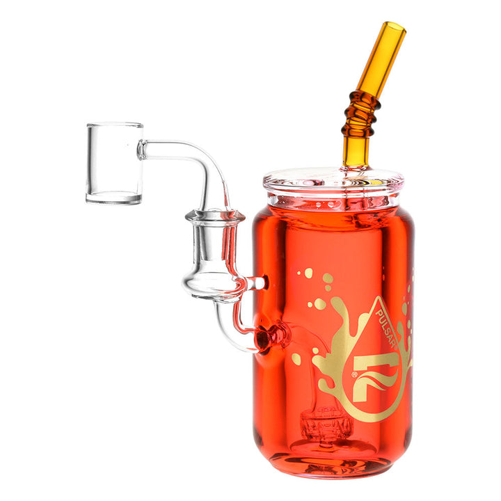 Pulsar Soda Can Glycerin Dab Rig | 8" | 14mm F - Headshop.com