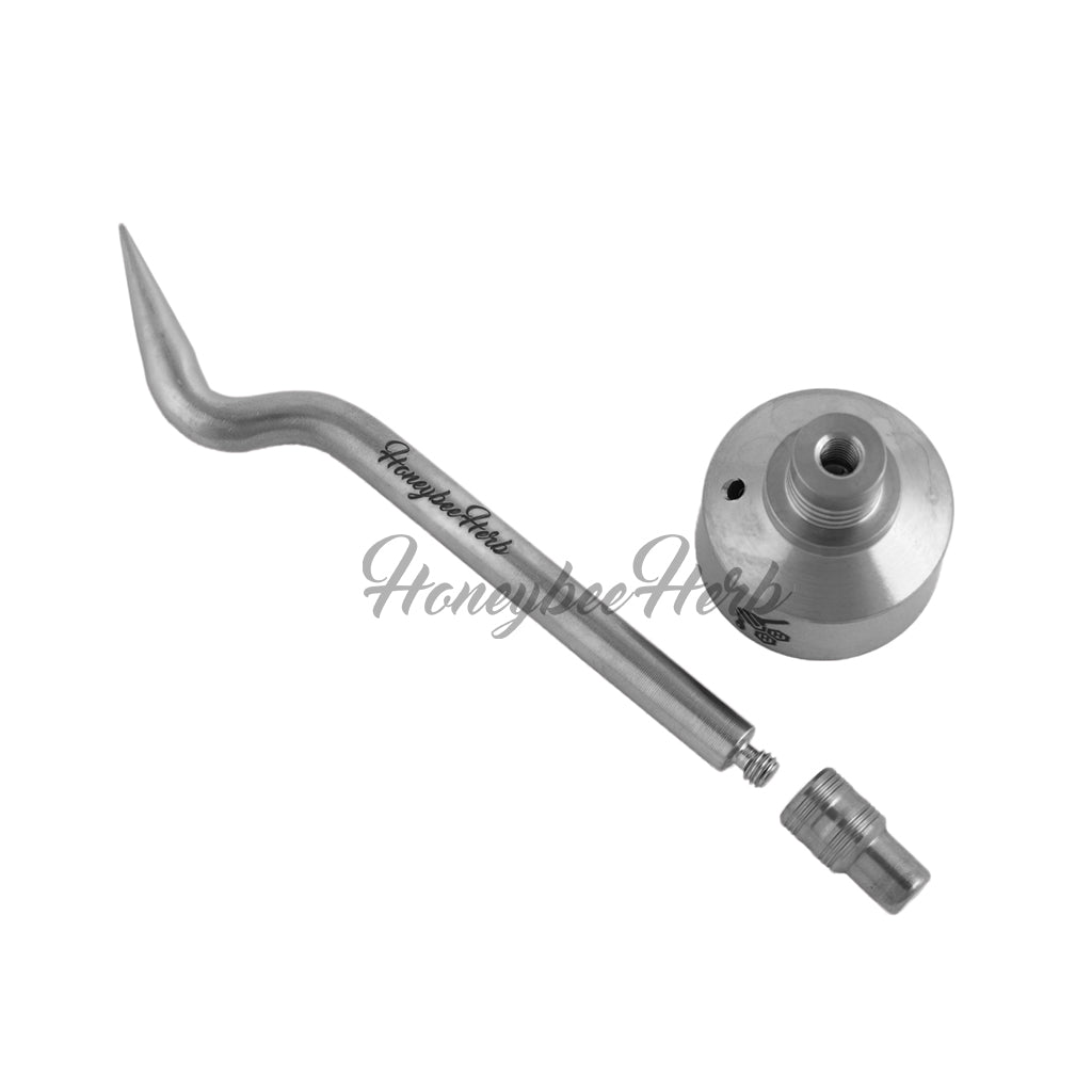 TITANIUM BENT PENCIL WITH CARB CAP - Headshop.com