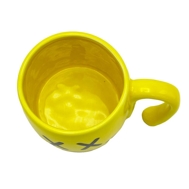 Sinking Smiley Ceramic Mug - 16oz - Headshop.com