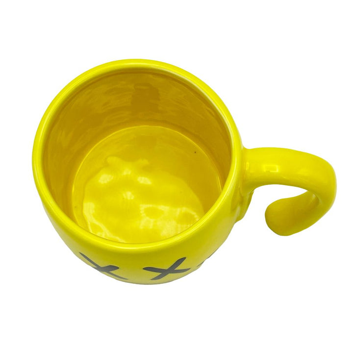 Sinking Smiley Ceramic Mug - 16oz - Headshop.com