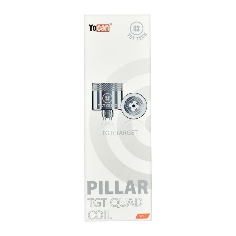 Yocan Pillar Replacement TGT Quad Coil - 5PC BOX - Headshop.com