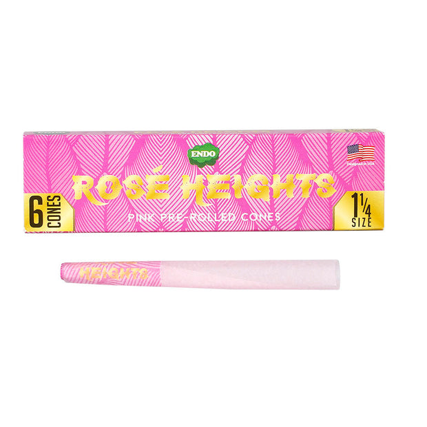 Endo Rose Heights Pink Pre-Rolled Cones | 24pc Display - Headshop.com