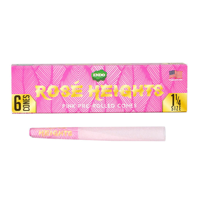 Endo Rose Heights Pink Pre-Rolled Cones | 24pc Display - Headshop.com