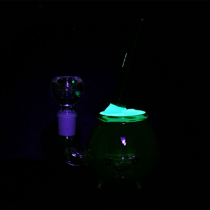 Hemper Cauldron Glass Water Pipe - 6.25" / 14mm F - Headshop.com