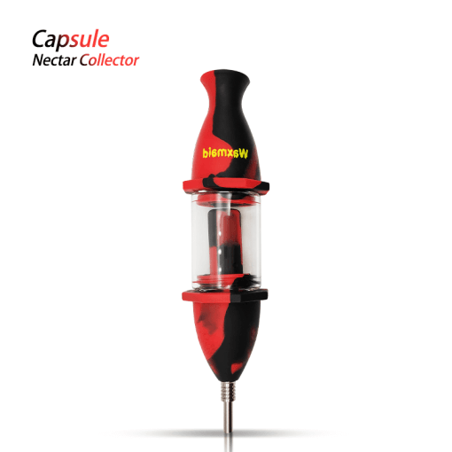 Waxmaid 8" Capsule Silicone Glass Nectar Collector - Headshop.com
