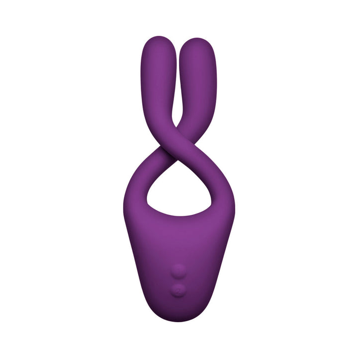 TRYST V2 Bendable Multi Erogenous Zone Massager with Remote- Purple - Headshop.com