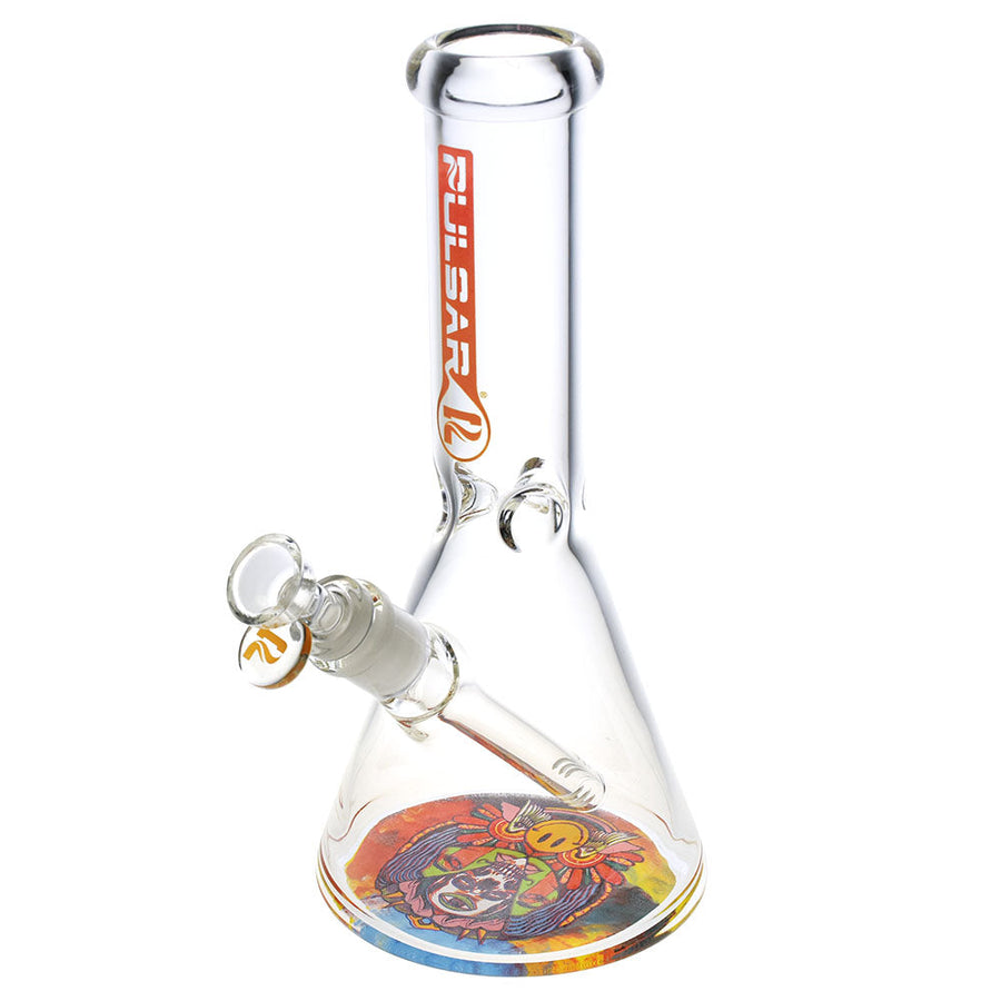 Pulsar Bottoms Up Trippin' Water Pipe - 10"/14mm F - Headshop.com
