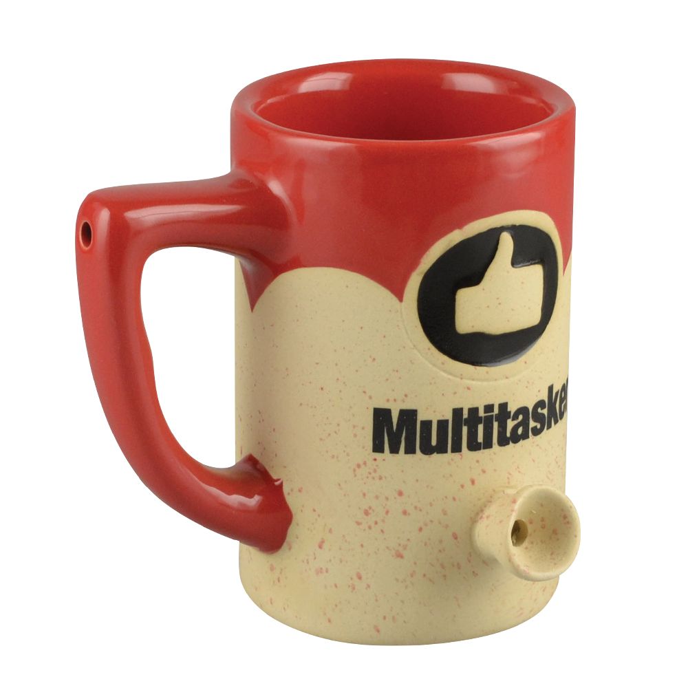 Ceramic Pipe Mug - 8oz / Multitasker - Headshop.com