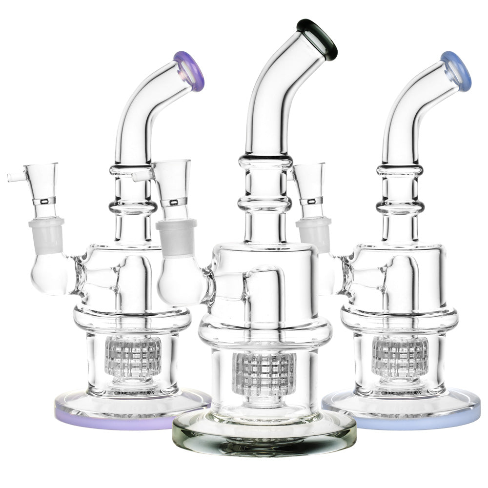 Matrix Shower Perc Water Pipe - 10.5" / 19mm F / Colors Vary - Headshop.com