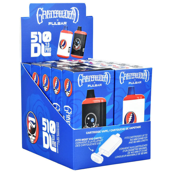 Grateful Dead x Pulsar 510 DL 2.0 Pro Auto-Draw VV Vape Bar | 1000mAh - Headshop.com