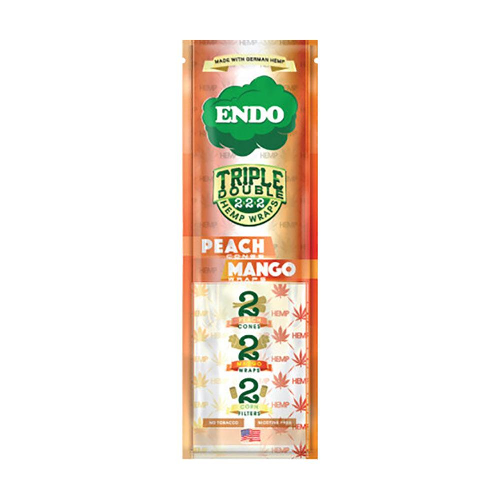 Endo Triple Double Hemp Wraps / Cones Combo - Headshop.com