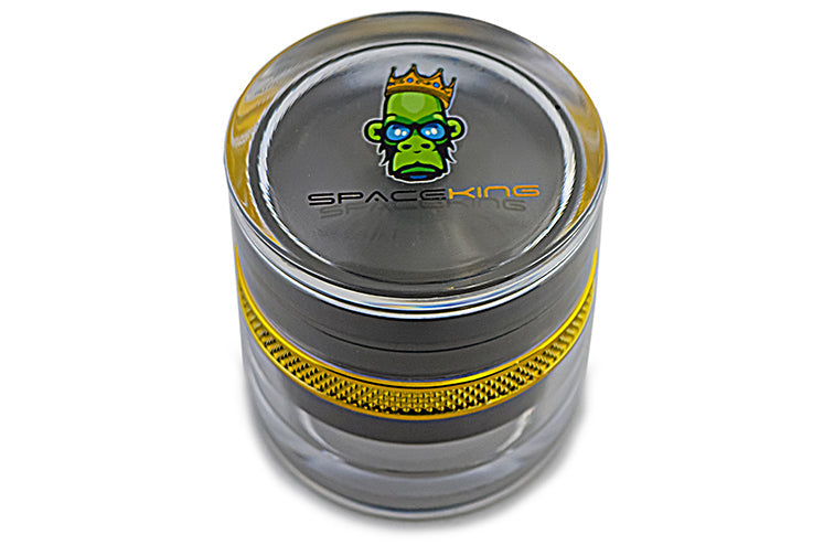 Space King Clear Shell Grinder - Headshop.com