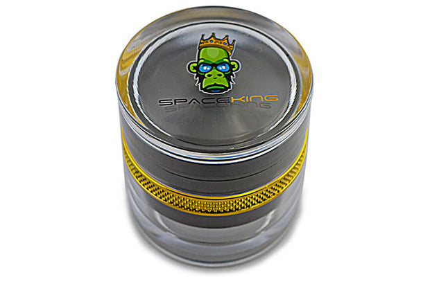 Space King Clear Shell Grinder - Headshop.com