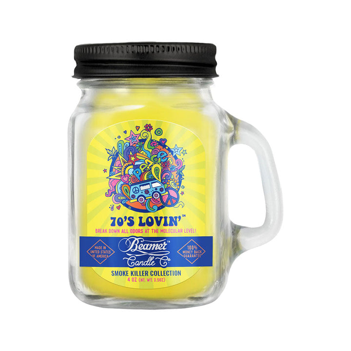Beamer Candle Co. Mason Jar Candle | '70s Lovin' - Headshop.com