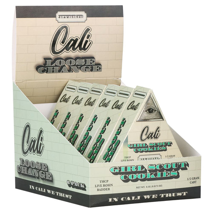Cali Extrax Loose Change THCP Live Rosin Badder Cartridge | 0.5g | 6ct Display