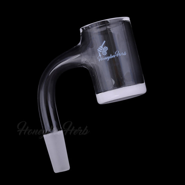 HONEY & MILK BEVEL QUARTZ BANGER- 90° DEGREE | BL - Headshop.com