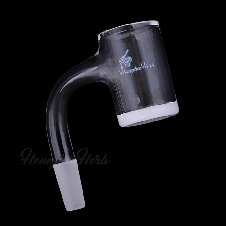 HONEY & MILK BEVEL QUARTZ BANGER- 90° DEGREE | BL - Headshop.com