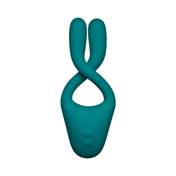 TRYST V2 Bendable Multi Erogenous Zone Massager with Remote Teal - Headshop.com