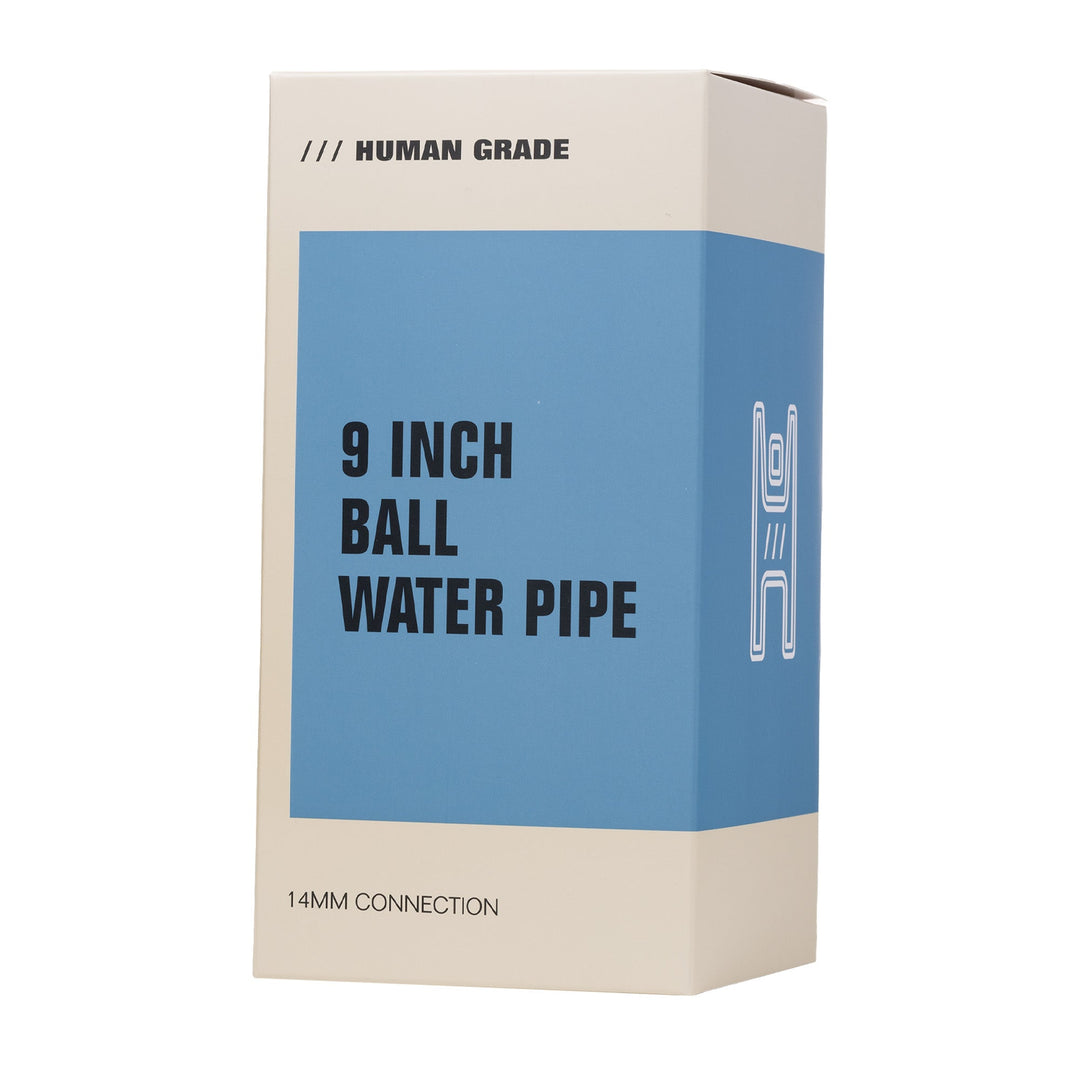 Human Grade 9" Ball Water Pipe - Headshop.com