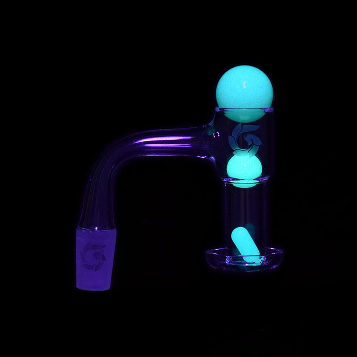 Glass House Mini Terp Vacuum Banger Kit - 14mm M / 90D - Headshop.com