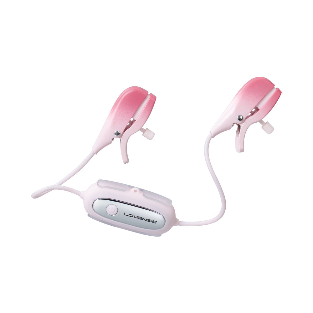 Lovense Gemini Bluetooth Rechargeable Vibrating Nipple Clamps - Headshop.com