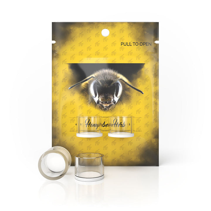 Honeybee Herb Honey and Milk Quartz Cups - Headshop.com