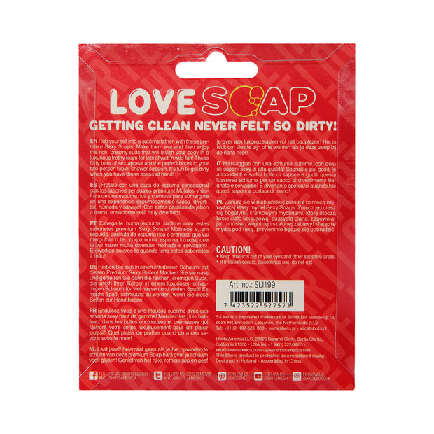 Shots S-Line Love Soap 'Love Heart' Rose Scented - Headshop.com