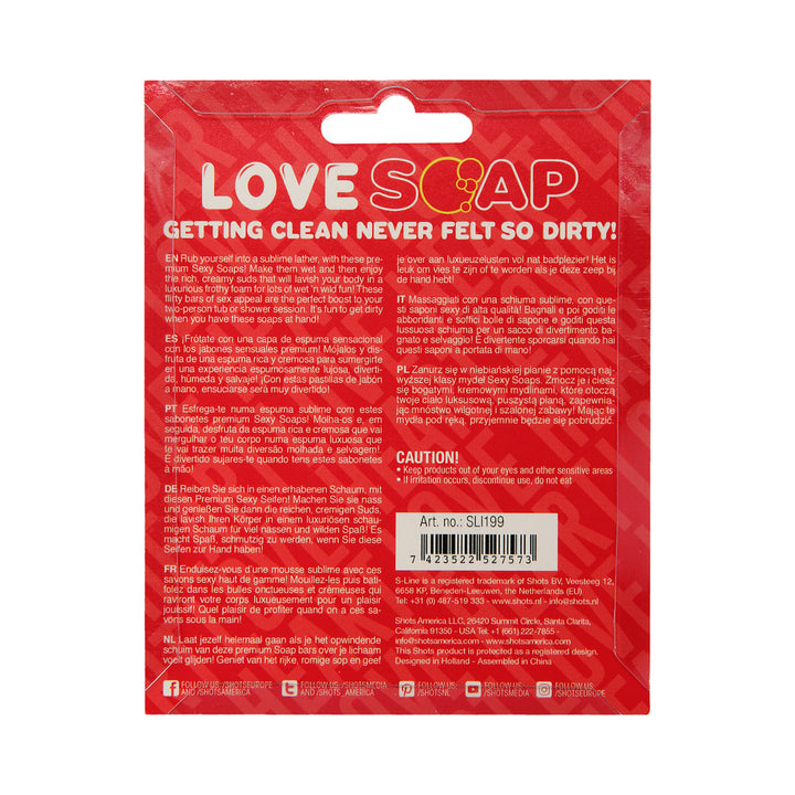 Shots S-Line Love Soap 'Love Heart' Rose Scented - Headshop.com