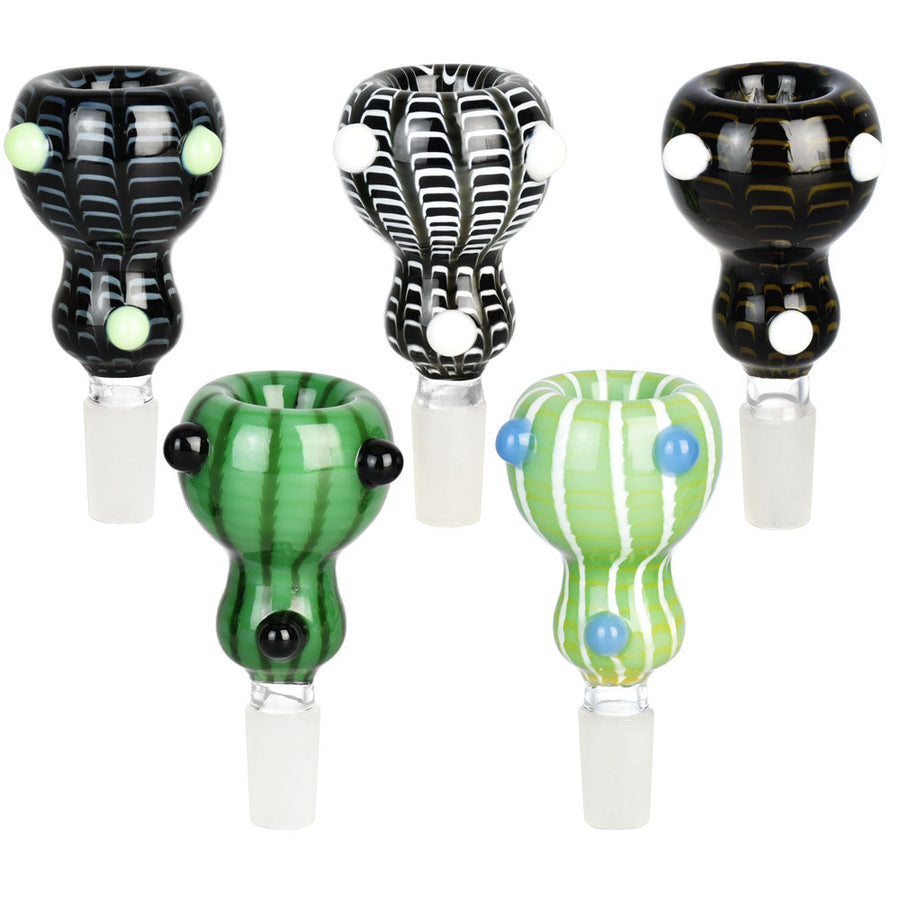 Decorative Gourd Bowl Slide w/ Marbles - Colors Vary - Headshop.com