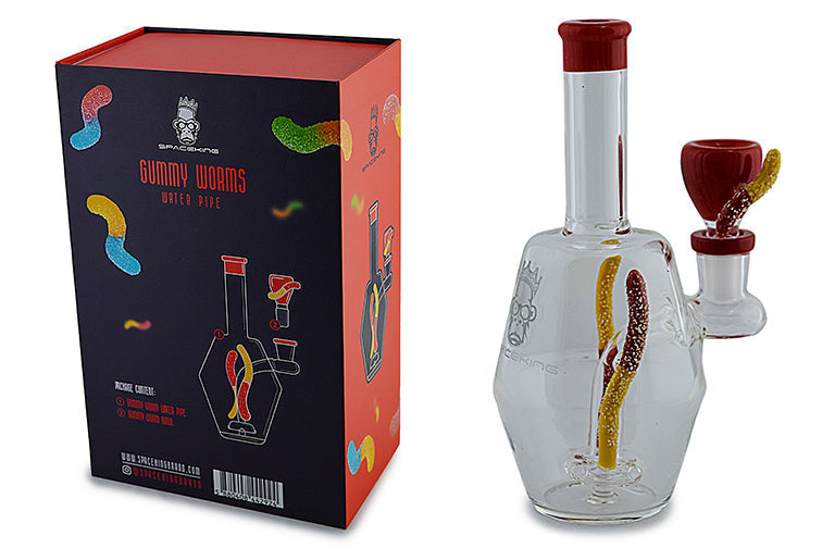 Space King Gummy Worms Water Pipe - Headshop.com
