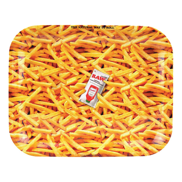 RAW Rolling Tray | French Fries - Headshop.com