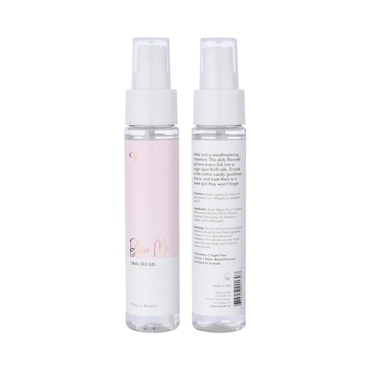 CG Blow Me Oral Sex Gel Cotton Candy 2 oz. - Headshop.com