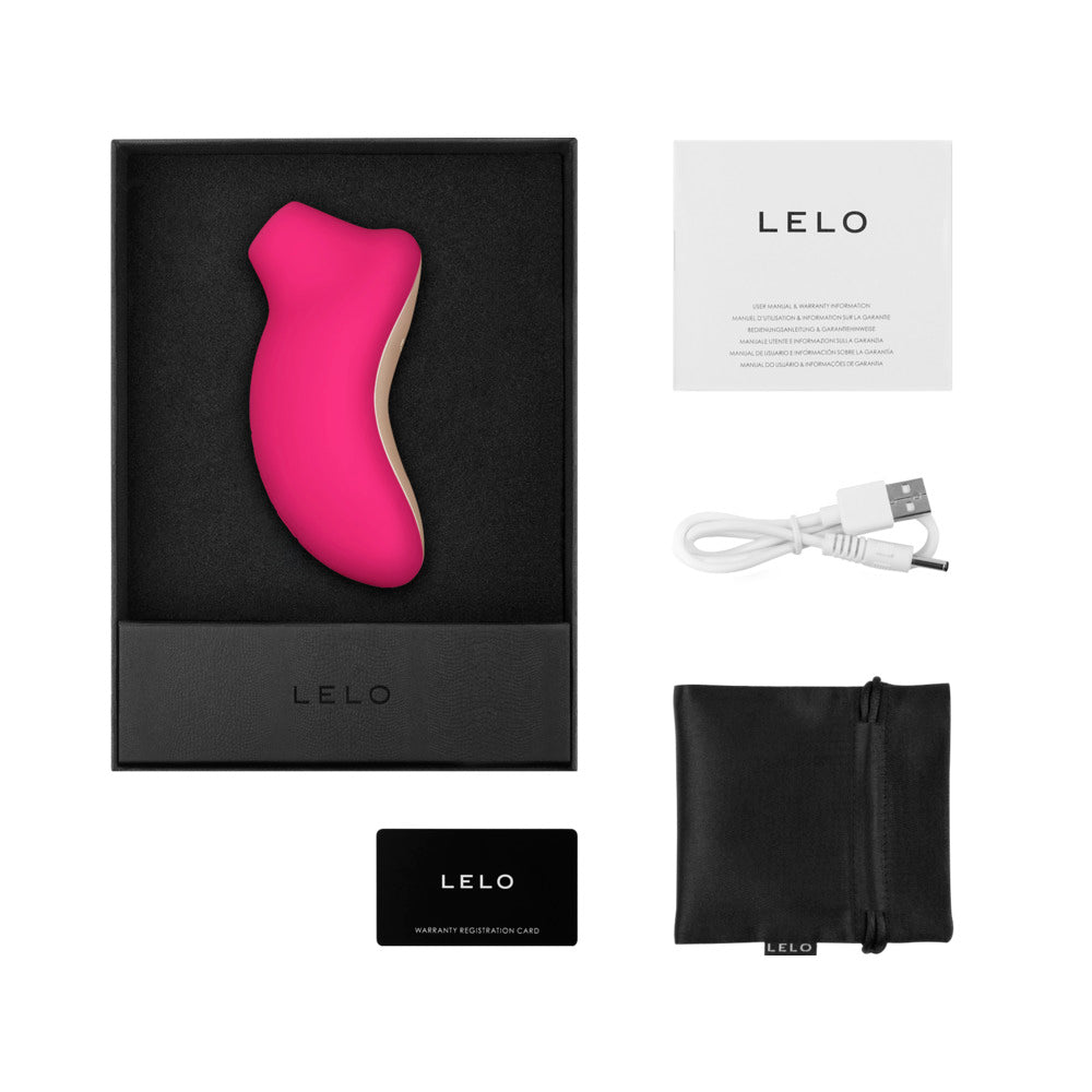 LELO SONA CRUISE Rechargeable Clitoral Stimulator Cerise - Headshop.com