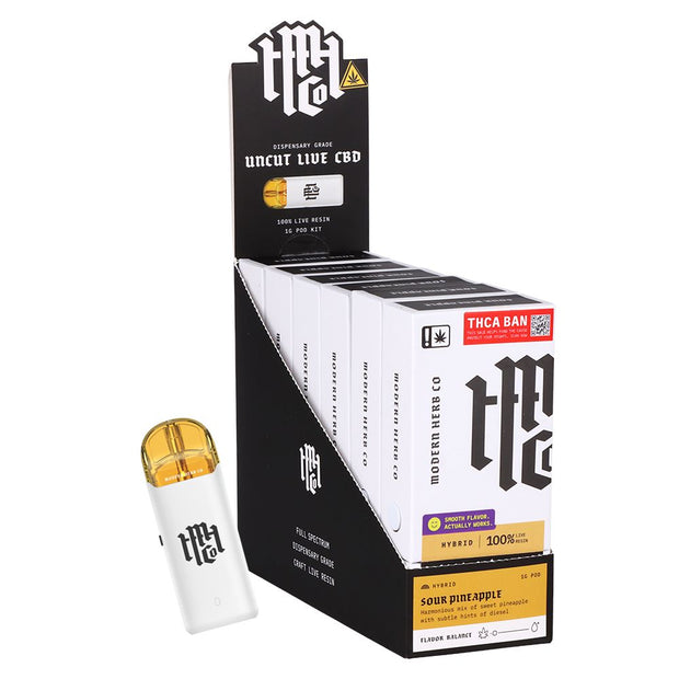 Modern Herb Co Live Uncut CBD Pod Starter Kit | 1g | 6ct Display