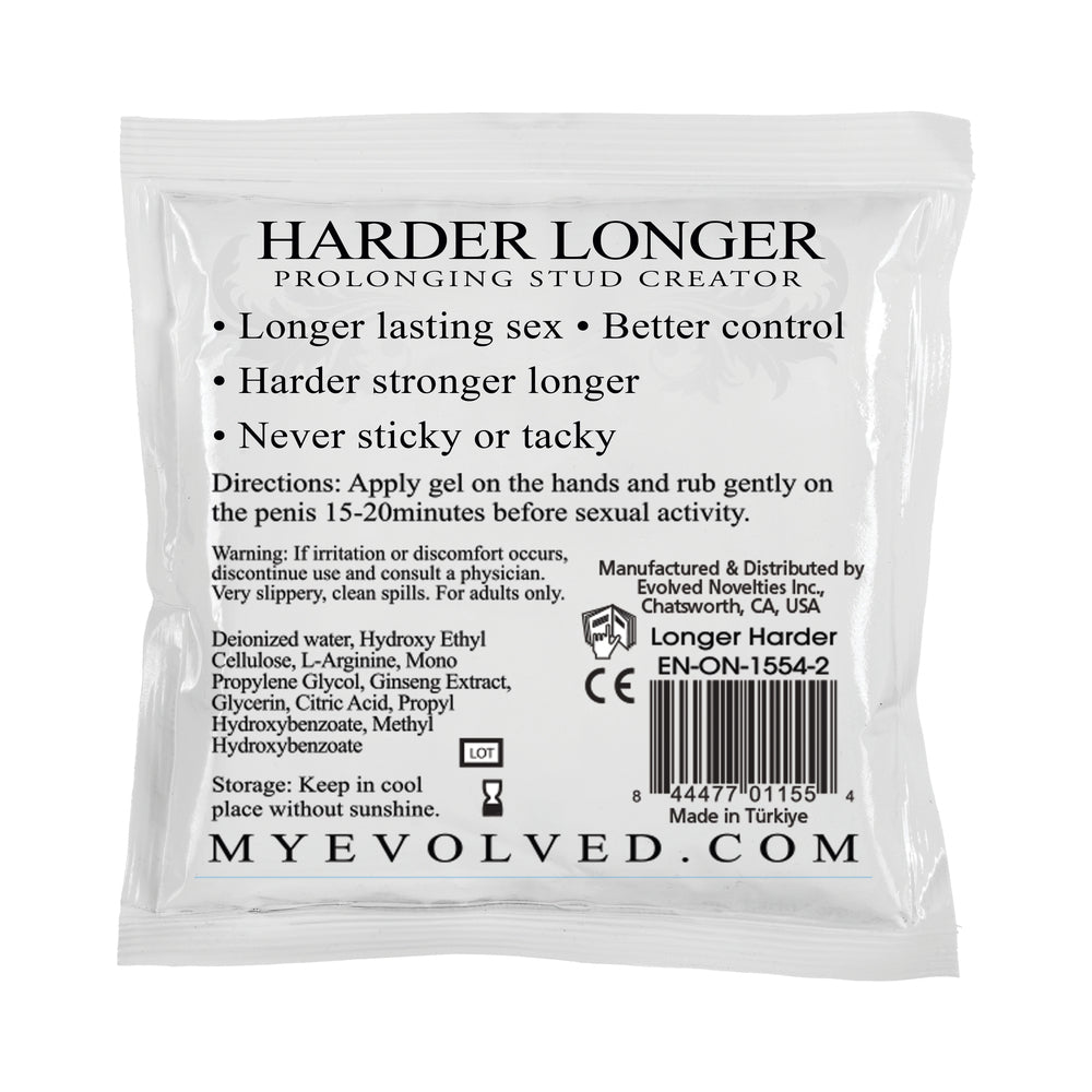 Evolved One Night Stand Harder Longer Male Enhancement Gel 2.5 ml Foil - Headshop.com