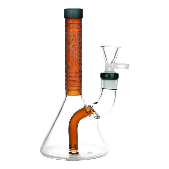 Milkyway Glass Bio-ID Beaker Water Pipe | 7" - Headshop.com