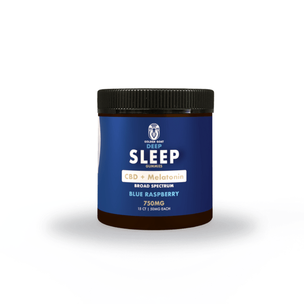 Deep Sleep CBD & Melatonin Infused Gummies - 750MG - Headshop.com