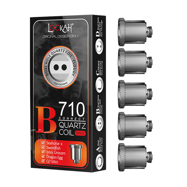 Lookah 710 Quartz Coils