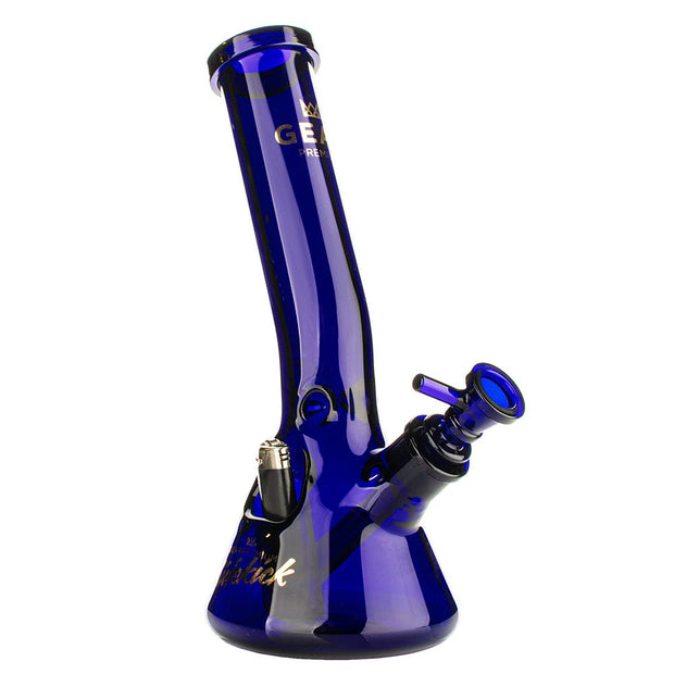 Gear Premium Sidekick Laid Back Glass Beaker Water Pipe | 12" - Headshop.com