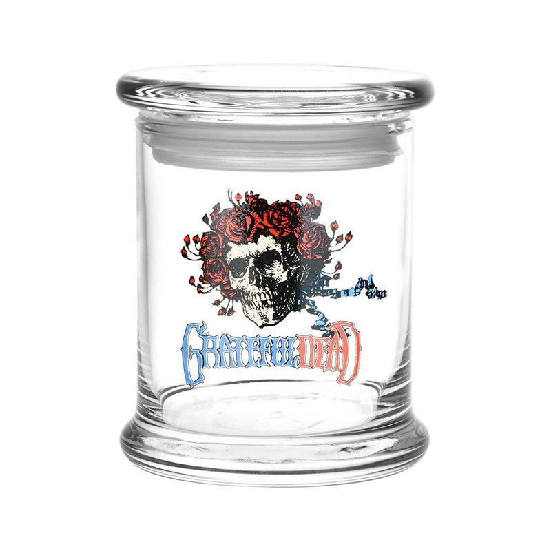 Grateful Dead x Pulsar Pop Top Jar - Skull and Roses / 1/2oz - Headshop.com