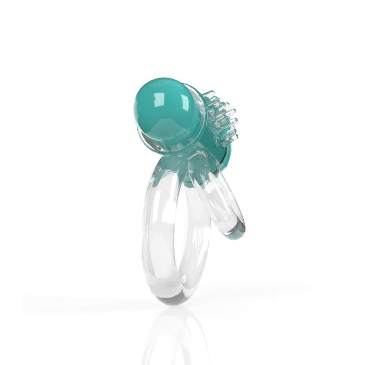 Screaming O 4T DoubleO 6 Vibrating Double Cockring Kiwi - Headshop.com