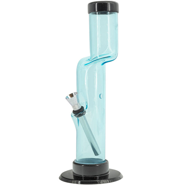 Acrylic Kink Neck Bong 9-12" Acrylic Kink Neck Bong - Multiple Colors