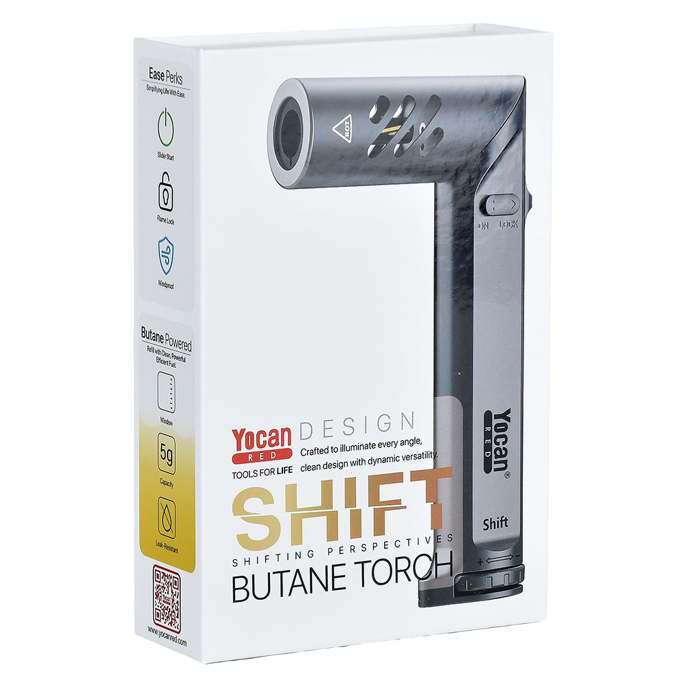Yocan Red Shifty Single Jet Torch Lighter - Headshop.com