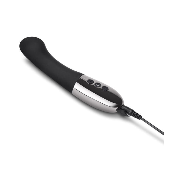 Le Wand Gee Rechargeable Silicone G-Spot Targeting Vibrator Black - Headshop.com