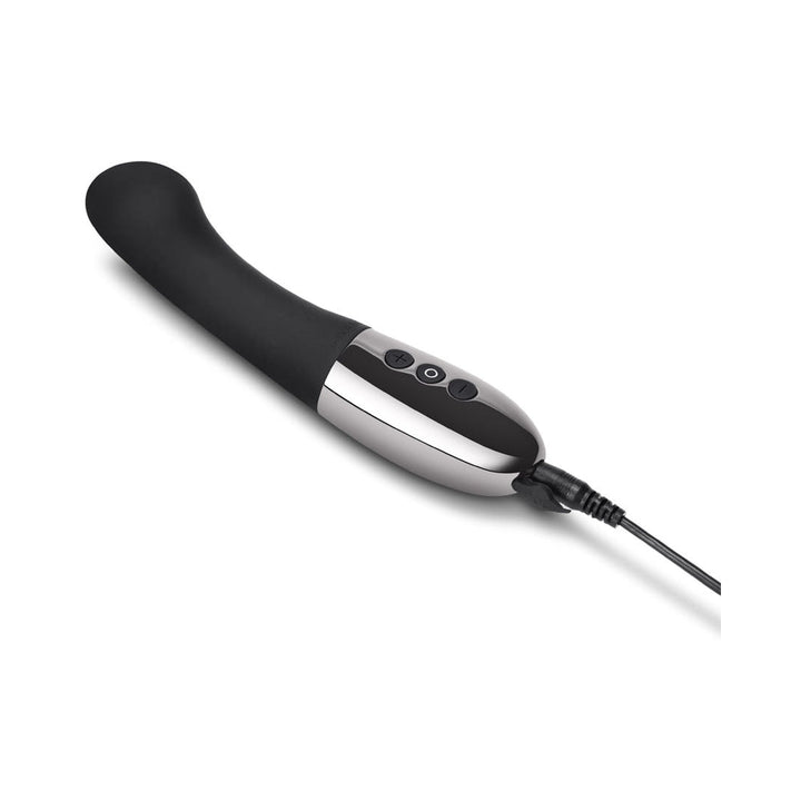 Le Wand Gee Rechargeable Silicone G-Spot Targeting Vibrator Black - Headshop.com