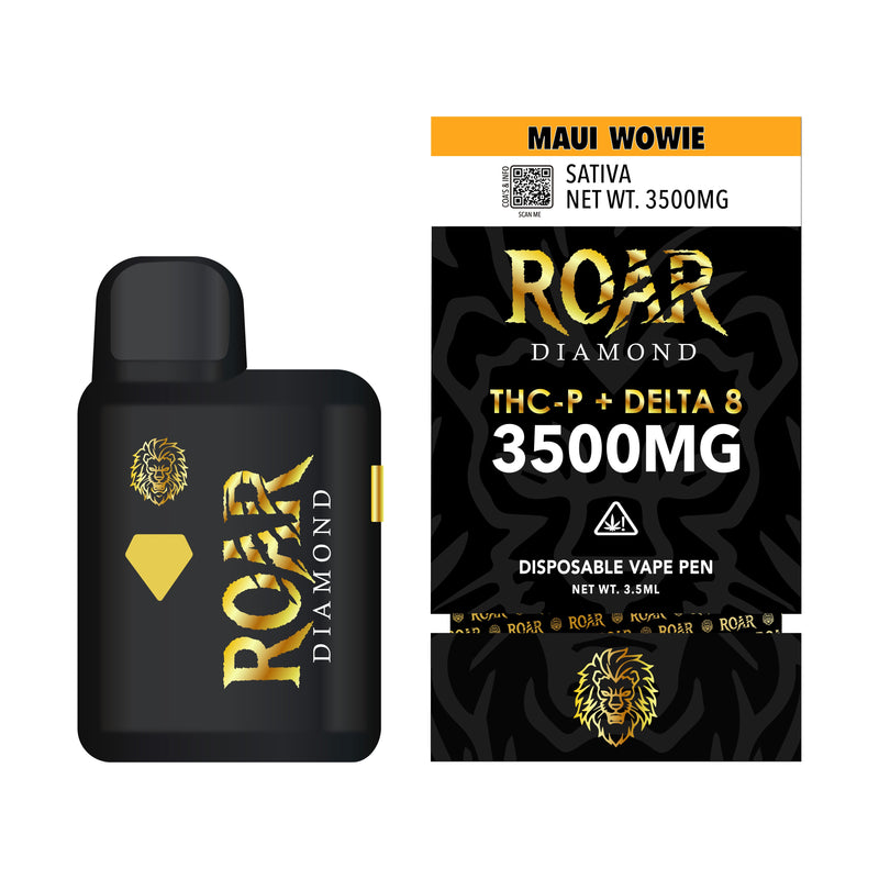 Roar Diamond THC-P + Delta 8 3500MG - Maui Wowie - Headshop.com