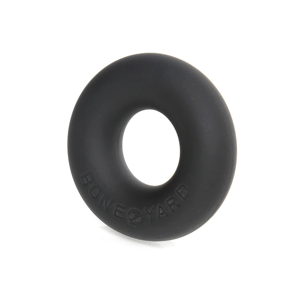 Boneyard Ultimate Silicone Cock Ring Black 50-Piece Fishbowl Display - Headshop.com