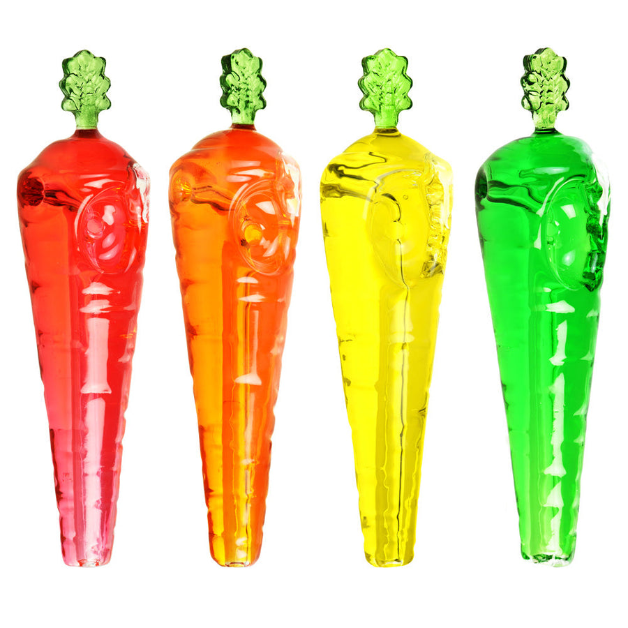 Don't Carrot All Freezable Glycerin Hand Pipe - 5.5"/Colors Vary - Headshop.com